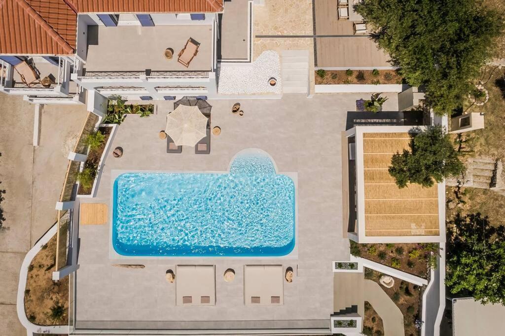 Lourdas White Villa Lourdata  Dış mekan fotoğraf