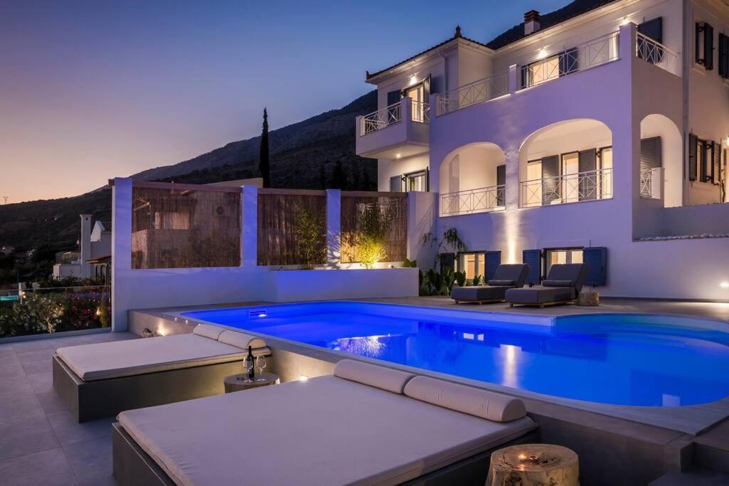 Lourdas White Villa Lourdata  Dış mekan fotoğraf
