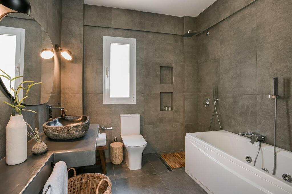 Lourdas White Villa Lourdata  Dış mekan fotoğraf